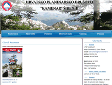 Tablet Screenshot of hpd-kamenar.hr
